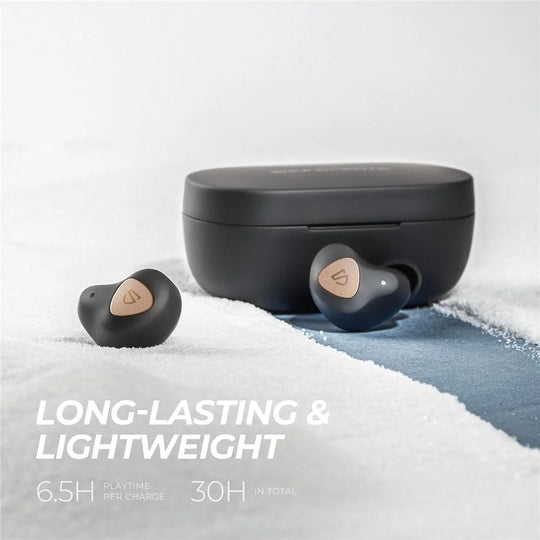 SoundPEATS Truengine 3 SE True Wireless Earbuds Bluetooth Dual Mic CVC 8.0 aptX Dual Dynamic Drivers with Crossover Smart Touch