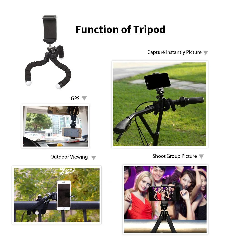 Apexel apl-t18xbzj5 phone photography kit-flexible phone tripod +remote shutter +4 in 1 lens kit-high power 18x monocular telephoto lens 