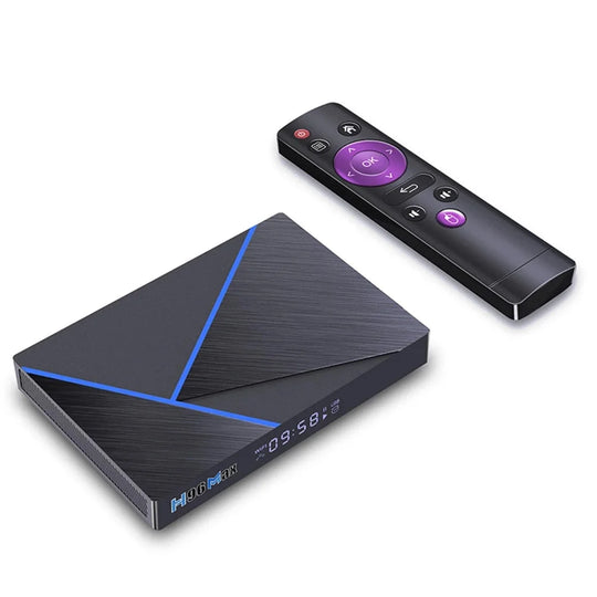 H96 max v56 android 12 tv box rockchip rk3566 8k 2.4g 5g wifi bt5.0 h.265 global media player tv box - ₹9,499