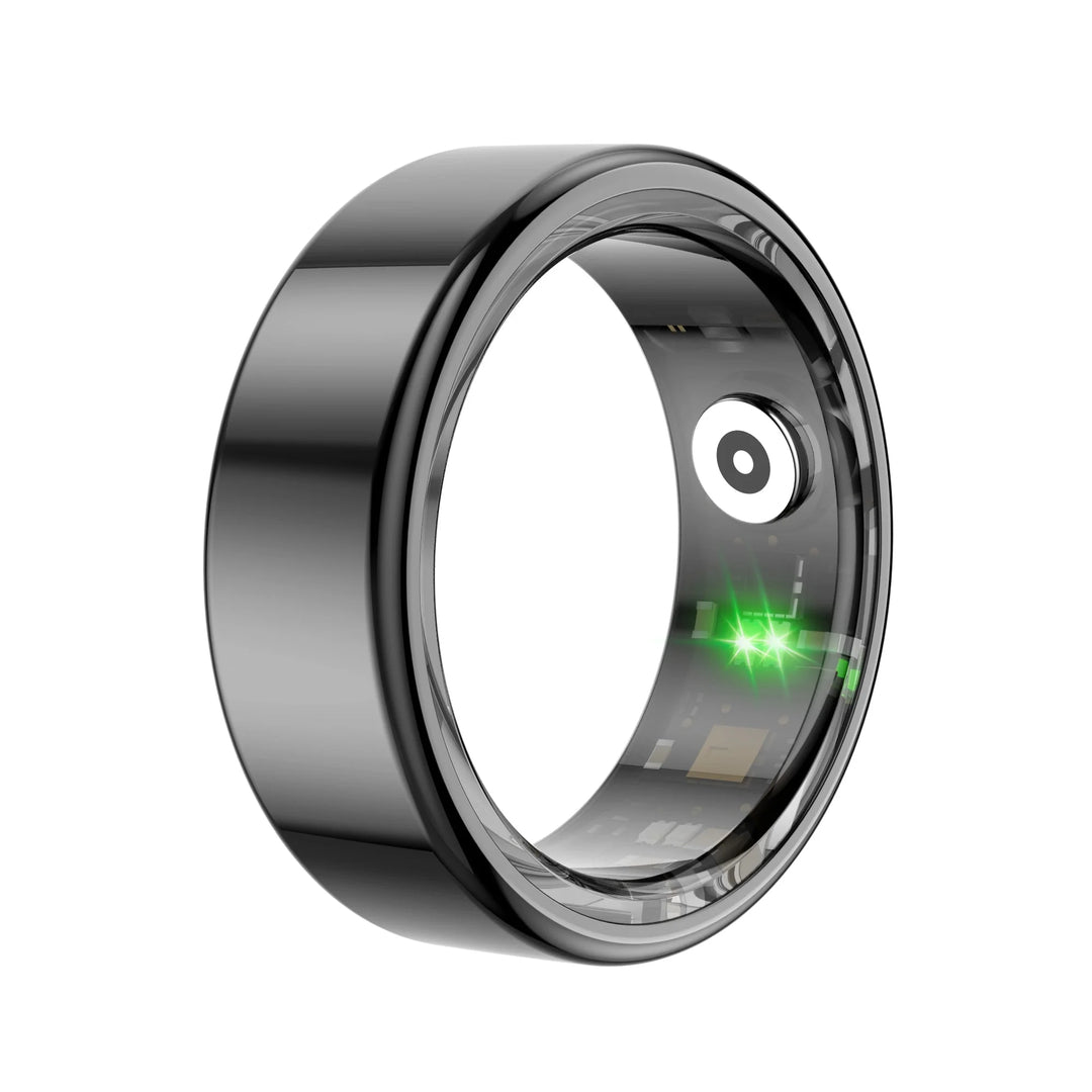 Smart ring: advanced health monitoring with heart rate spo2 blood pressure tracking ip68 waterproof long-lasting battery app control