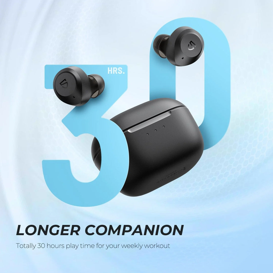 SoundPEATS T2 Wireless Earbuds ANC Noise Cancelling Bluetooth V5.1 Earphones Transparency Mode With 12mm Large Dynamic Driver