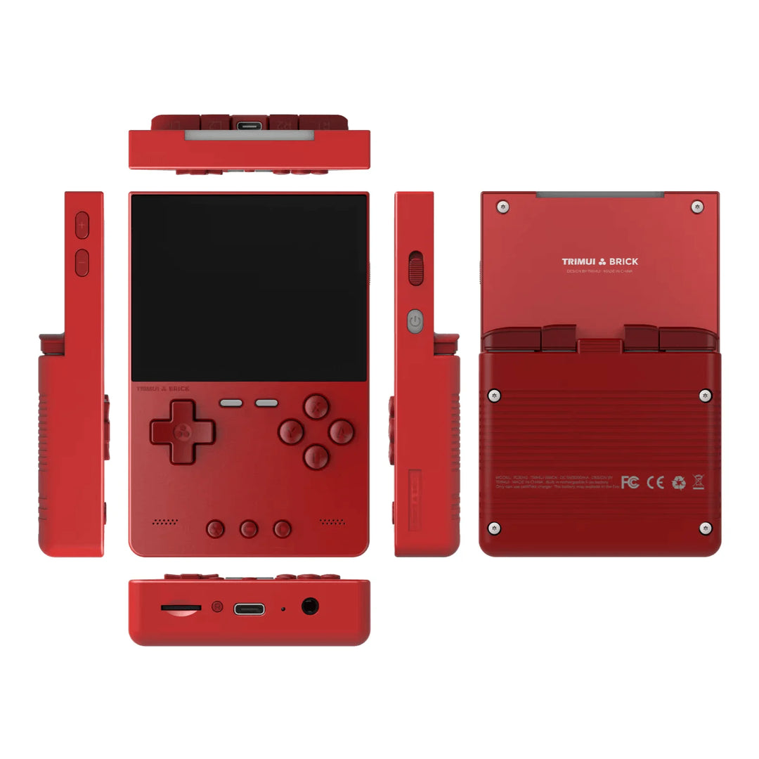 Trimui brick handheld gaming console with 3.2’’ ips display (1024x768) external tf card support and long-lasting 3000mah battery - ₹7,799