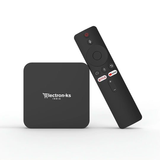 X9 android tv box: 4k uhd 2gb ram 16gb storage wifi 6 & bt 5.0 android 10 smart tv hub - ₹1,999